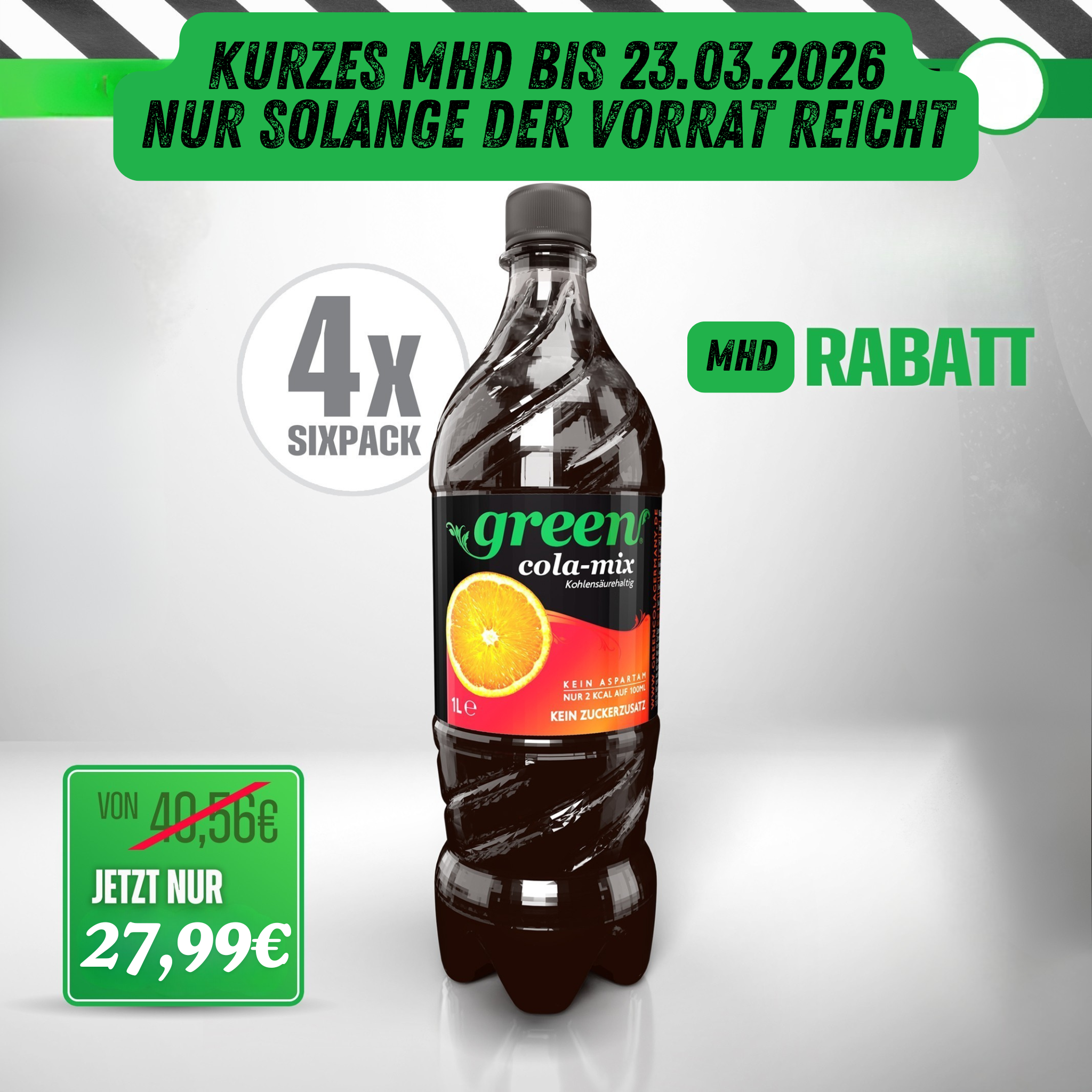 Cola-Mix (24 x 1L Pet) (sehr kurzes MHD 23.03.2026) 