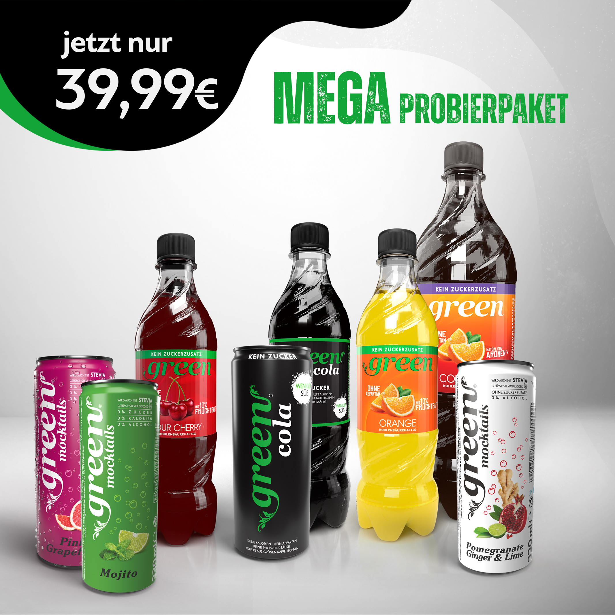 Green MEGA - Probierpaket