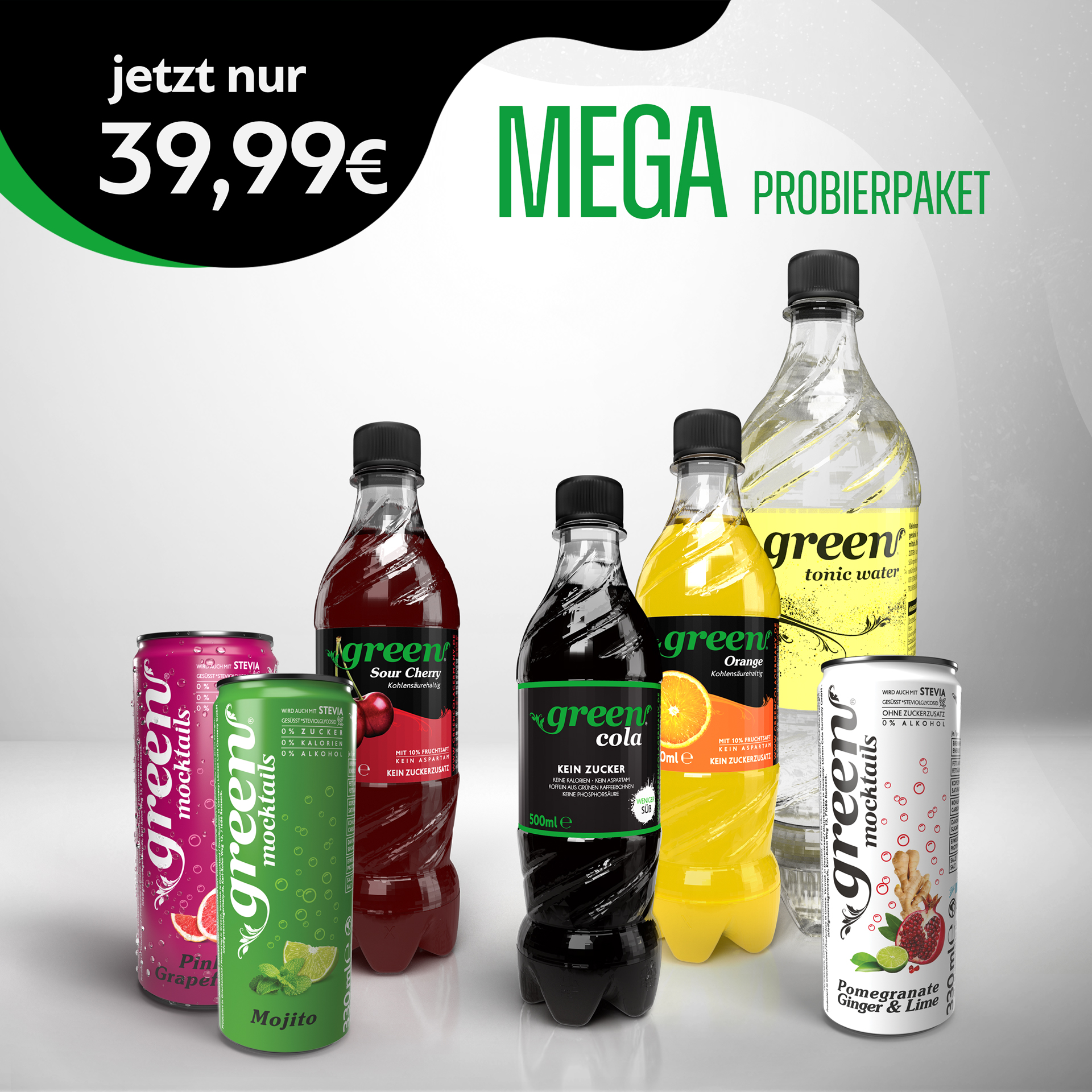 Green MEGA - Probierpaket