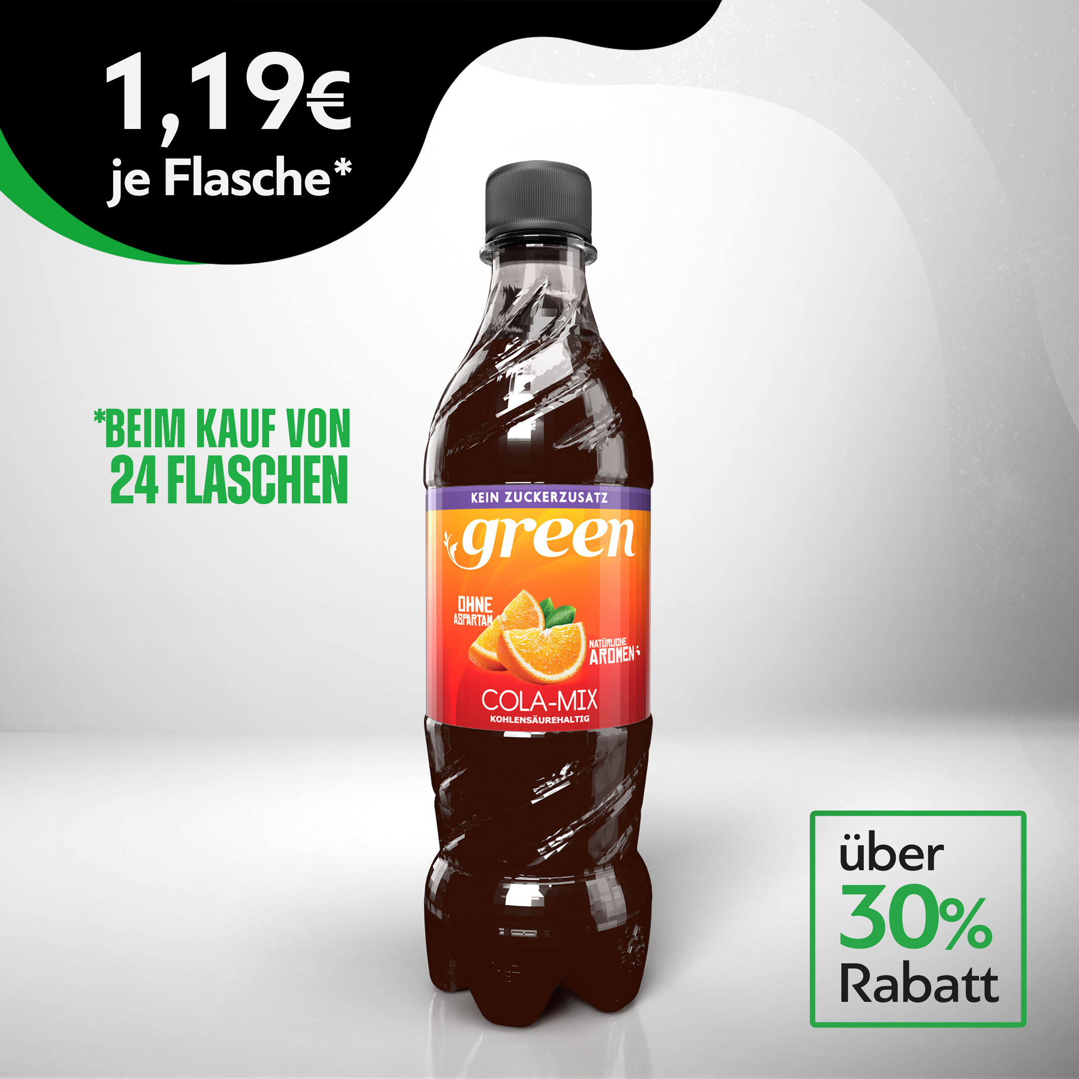 Green Cola-Mix DPG 6 x 500ml Pet