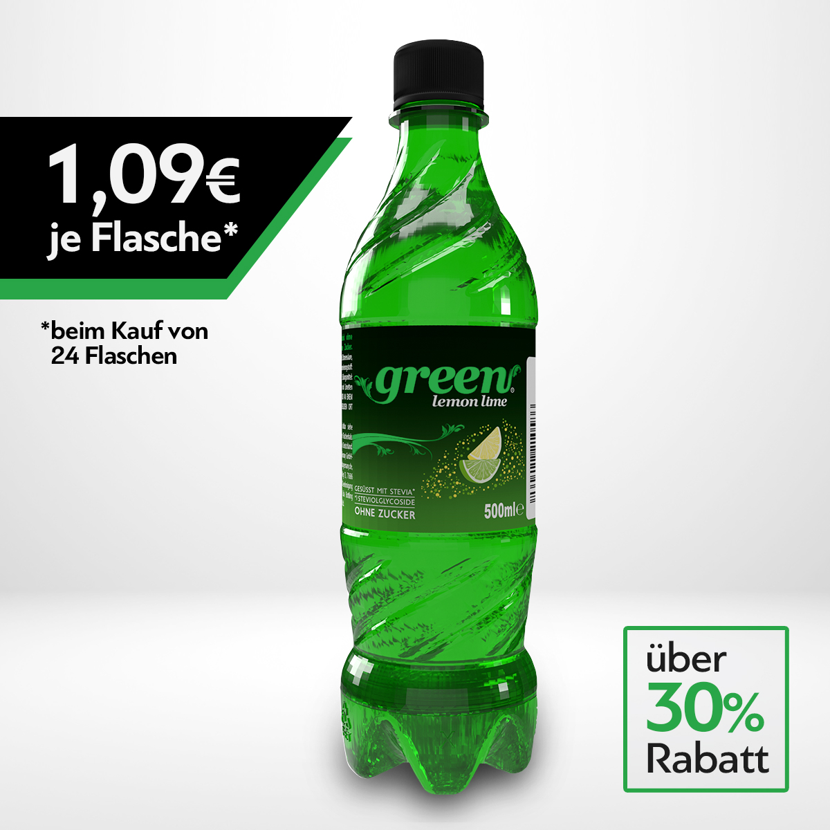  Green Lemon Lime DPG 6 x 500ml Pet