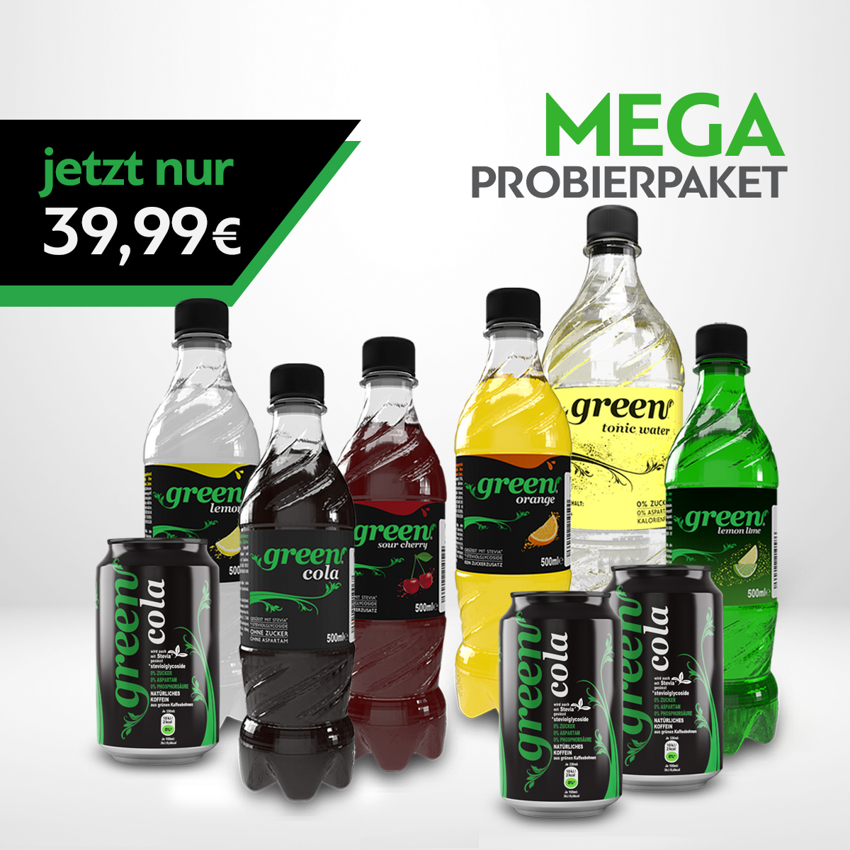 Green MEGA - Probierpaket