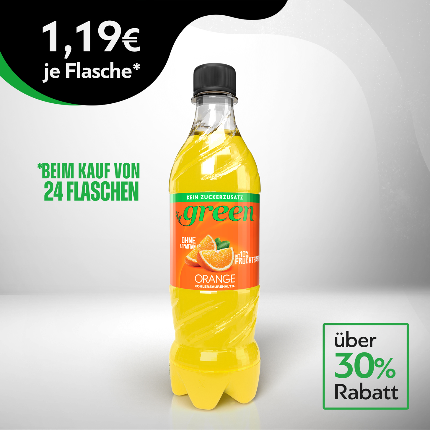 Green Orange DPG 6 x 500ml Pet