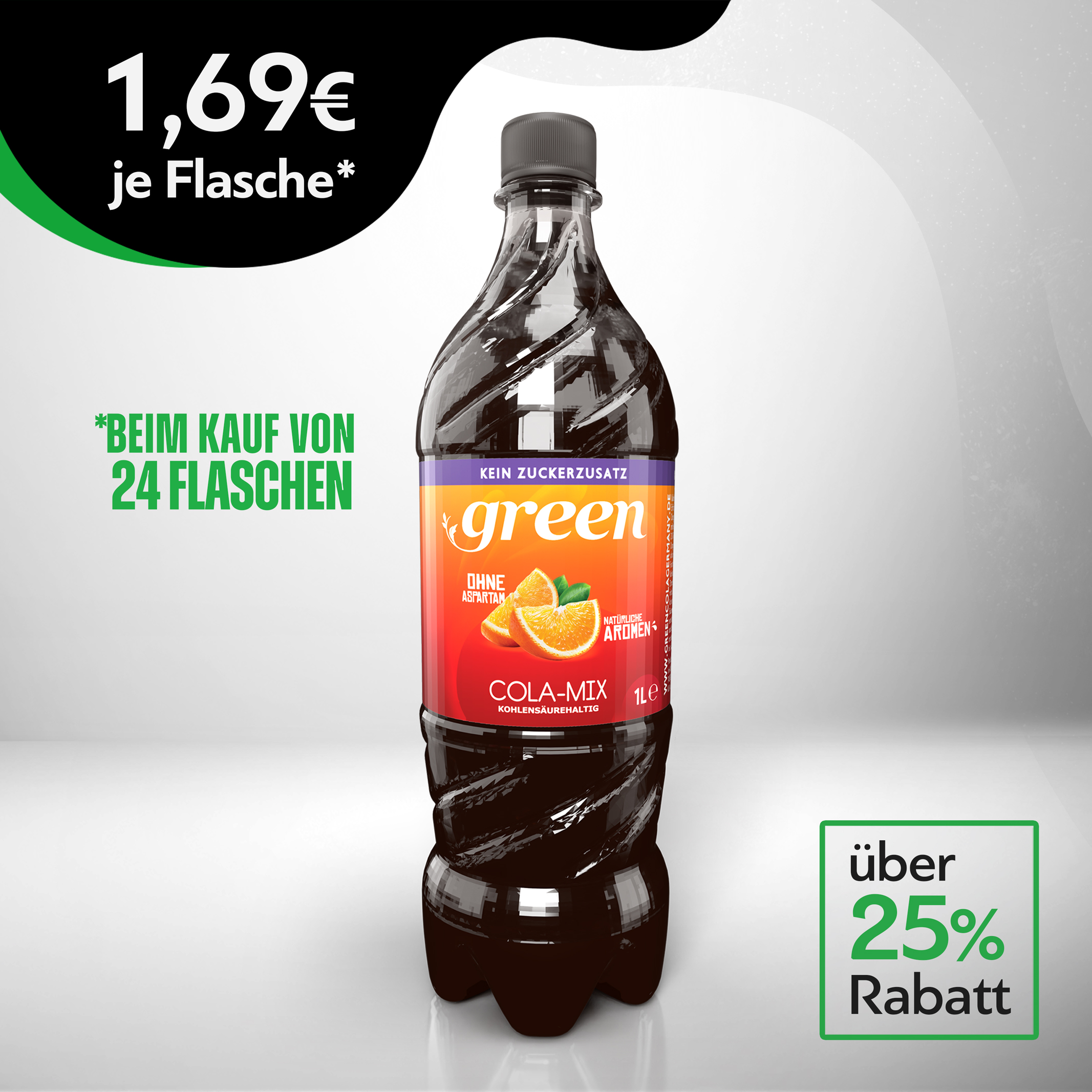Green Cola-Mix DPG 6 x 1000ml Pet